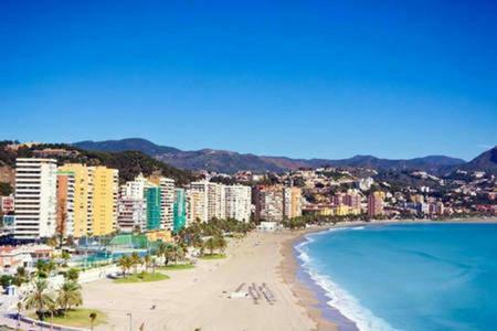 Apartamento Lujo Frente Al Mar Centro De מאלגה מראה חיצוני תמונה