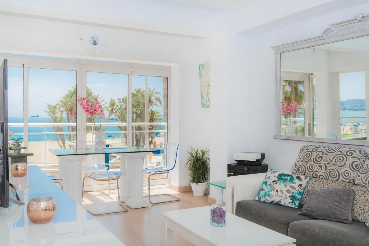 Apartamento Lujo Frente Al Mar Centro De מאלגה מראה חיצוני תמונה